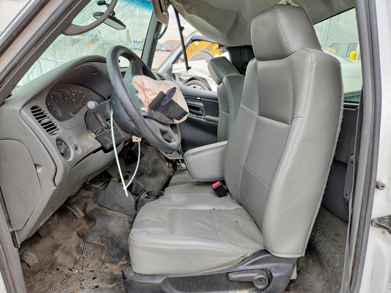 2008 Ford Ranger White vin: 1FTYR10D48PA98146
