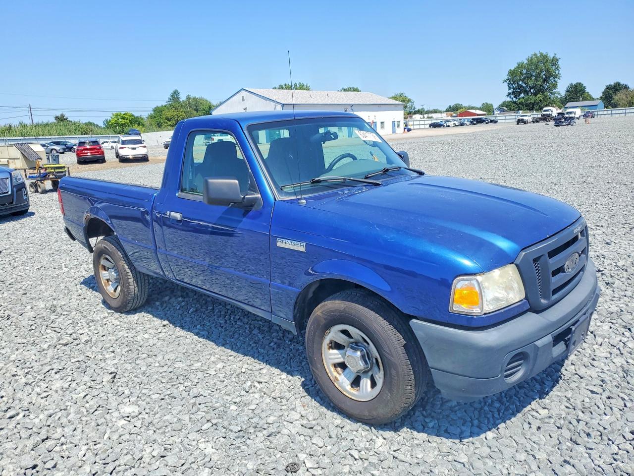 2009 Ford Ranger Blue vin: 1FTYR10D49PA54536