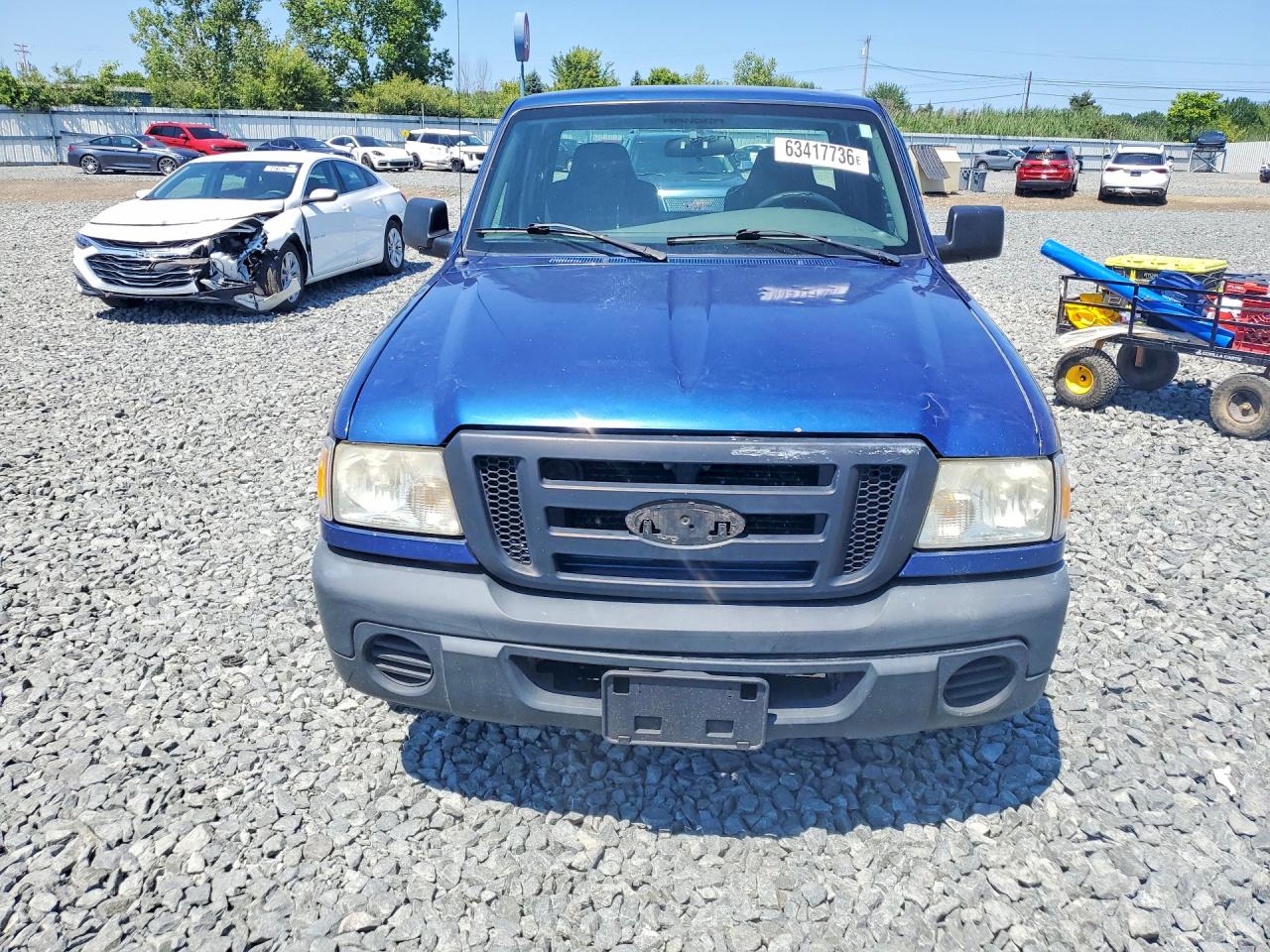 2009 Ford Ranger Blue vin: 1FTYR10D49PA54536