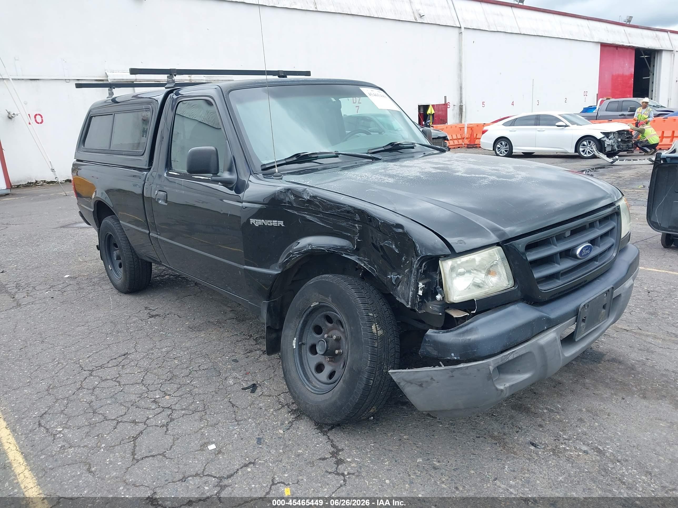 2002 Ford Ranger Xl/xlt Black vin: 1FTYR10D52PA84764