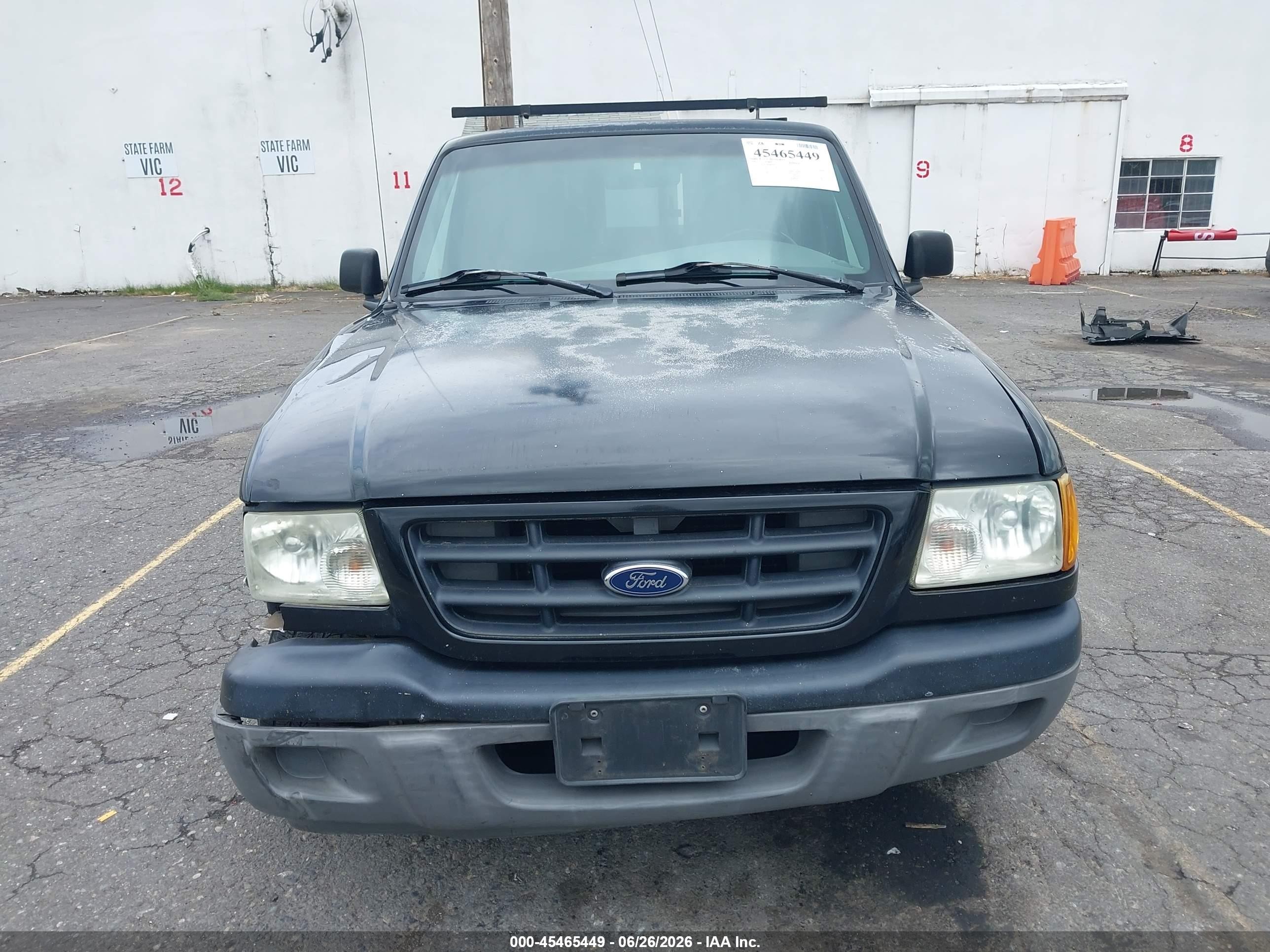 2002 Ford Ranger Xl/xlt Black vin: 1FTYR10D52PA84764