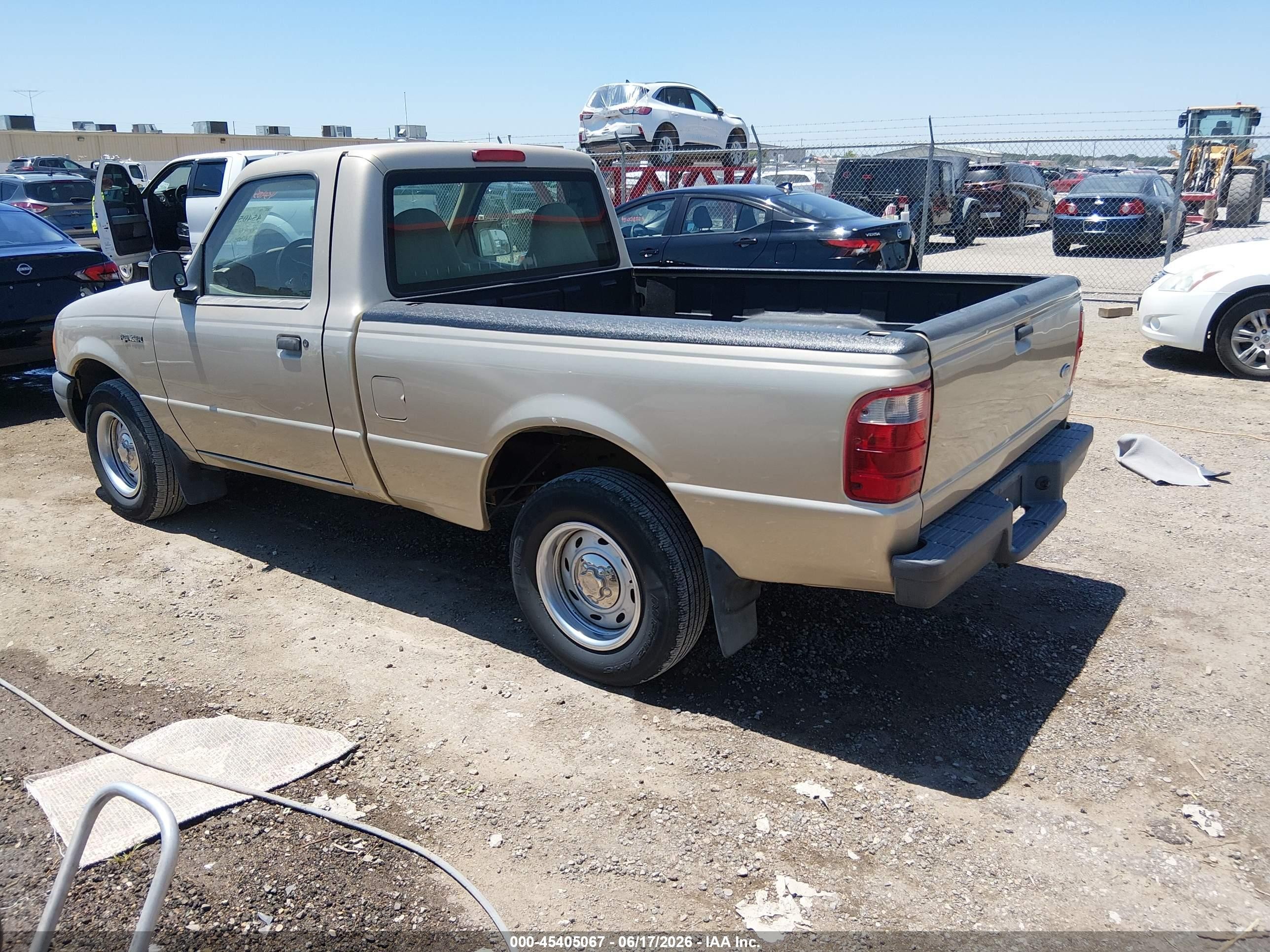 2002 Ford Ranger Xl/xlt Champagne vin: 1FTYR10D52PB28858