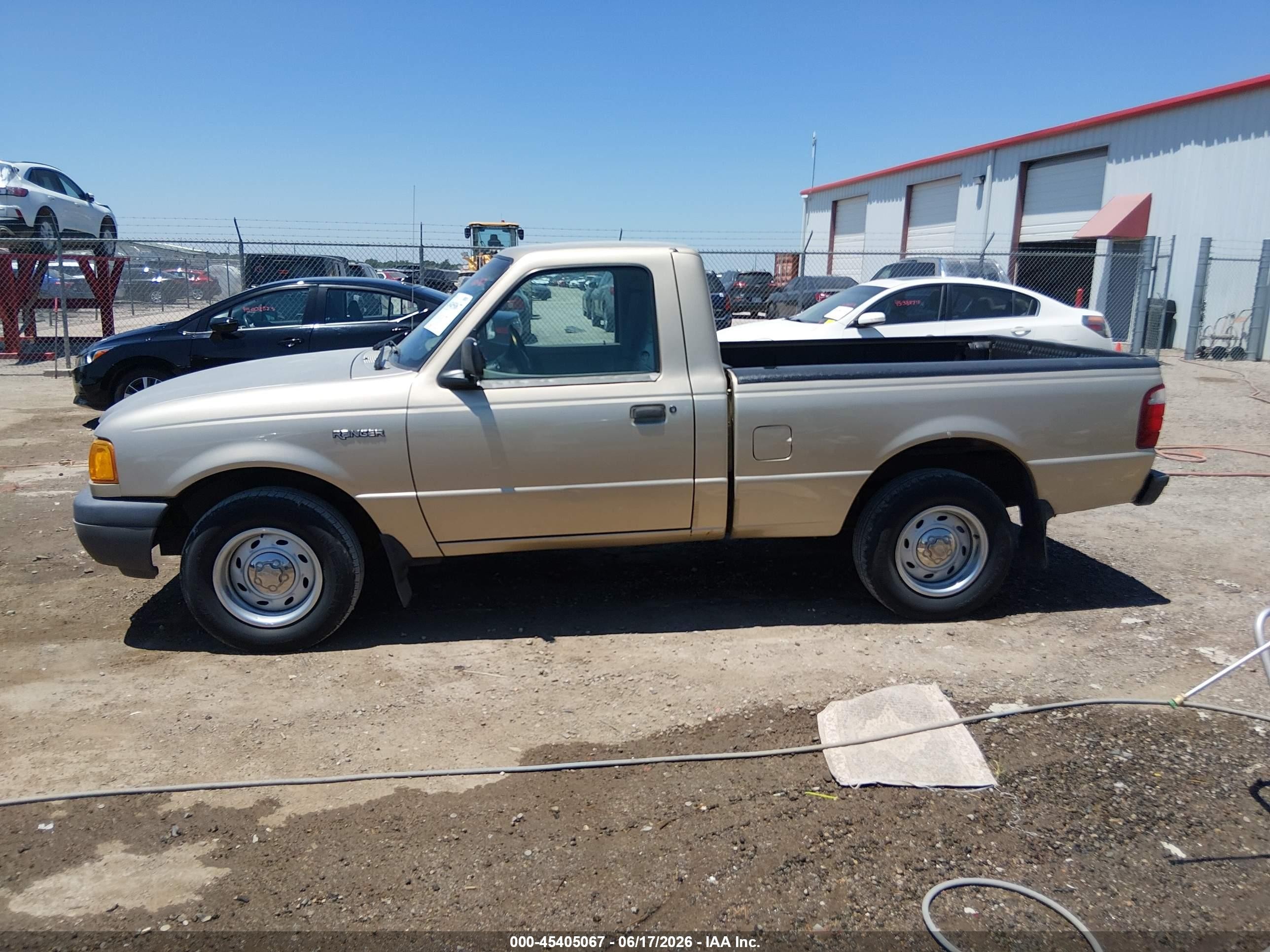 2002 Ford Ranger Xl/xlt Champagne vin: 1FTYR10D52PB28858