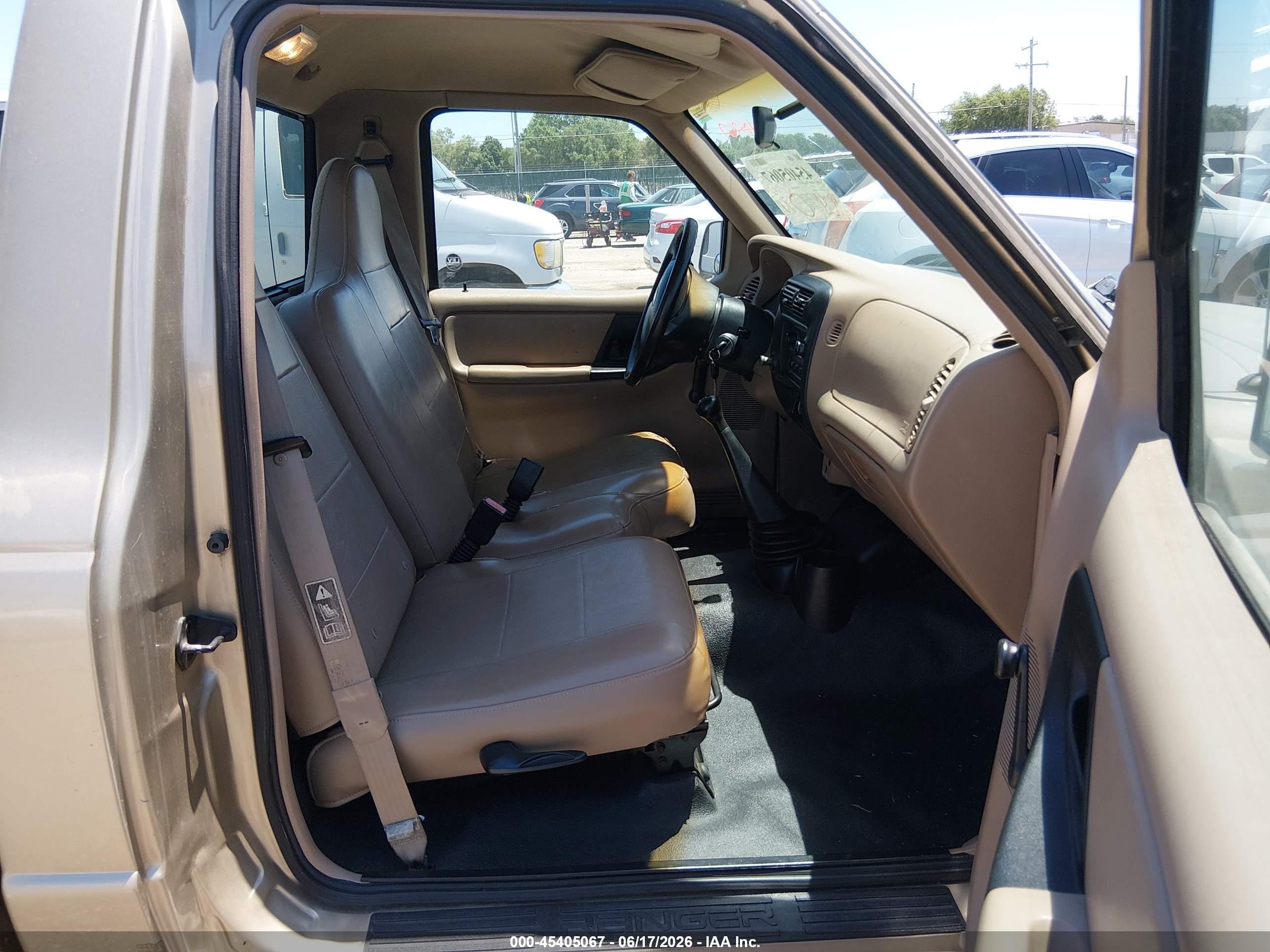 2002 Ford Ranger Xl/xlt Champagne vin: 1FTYR10D52PB28858