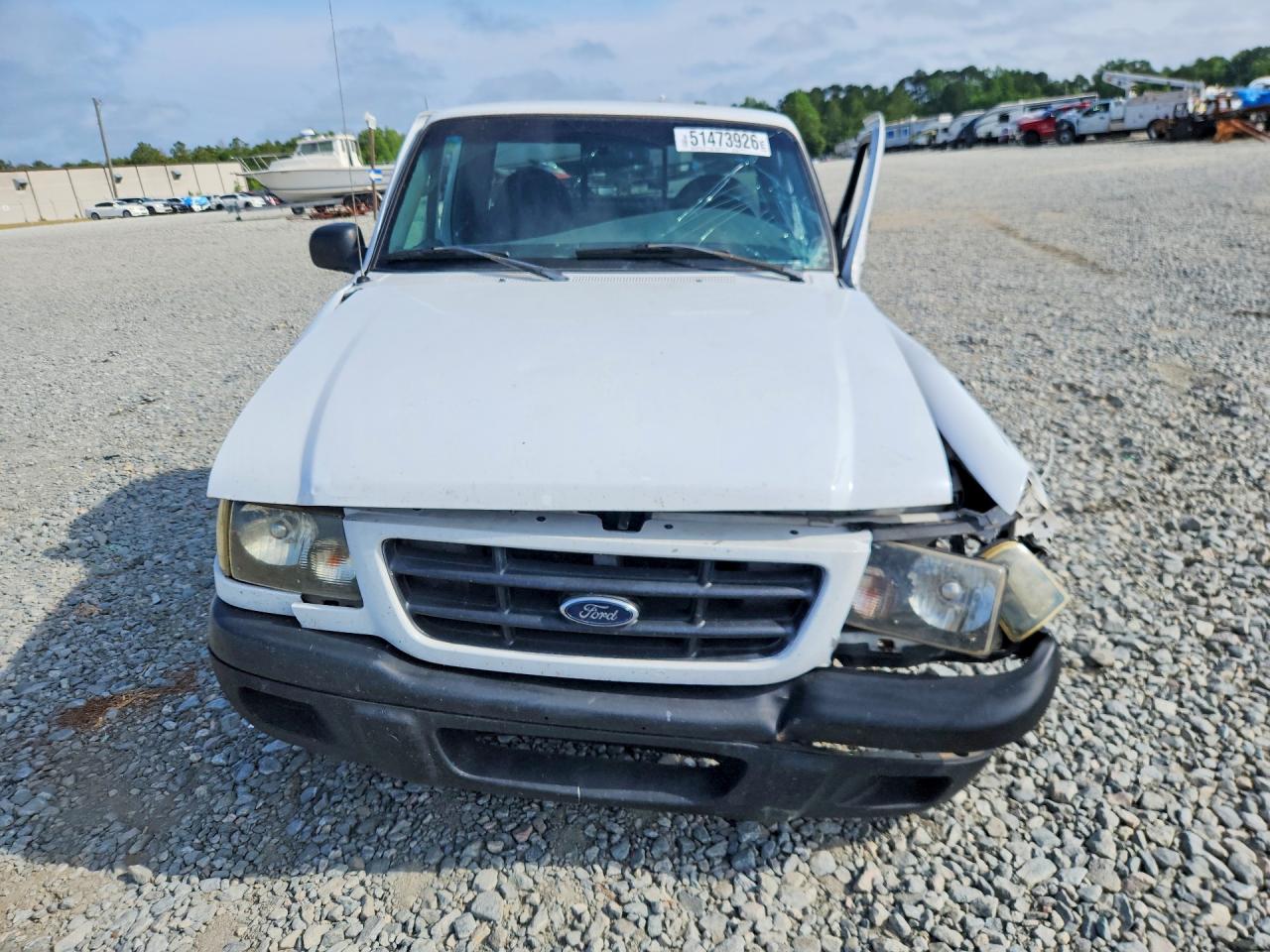 2003 Ford Ranger White vin: 1FTYR10D53PA14683