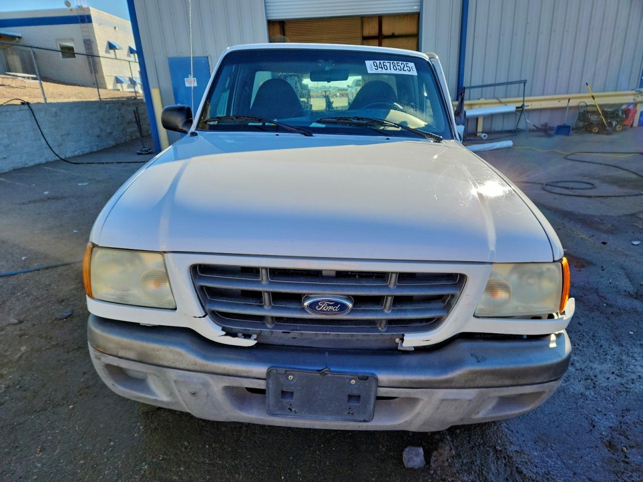 2003 Ford Ranger White vin: 1FTYR10D53PB85014