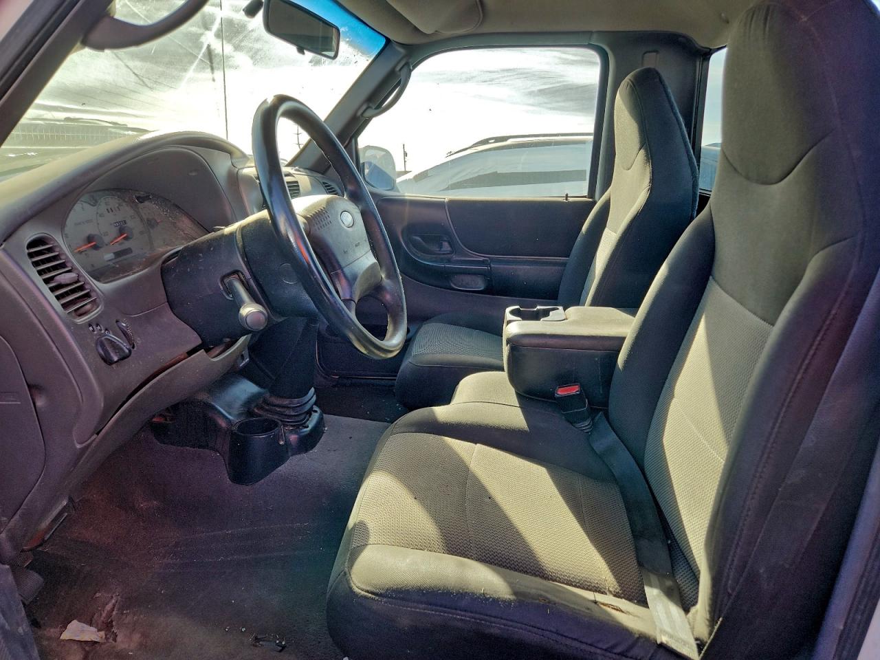 2003 Ford Ranger White vin: 1FTYR10D53PB85014