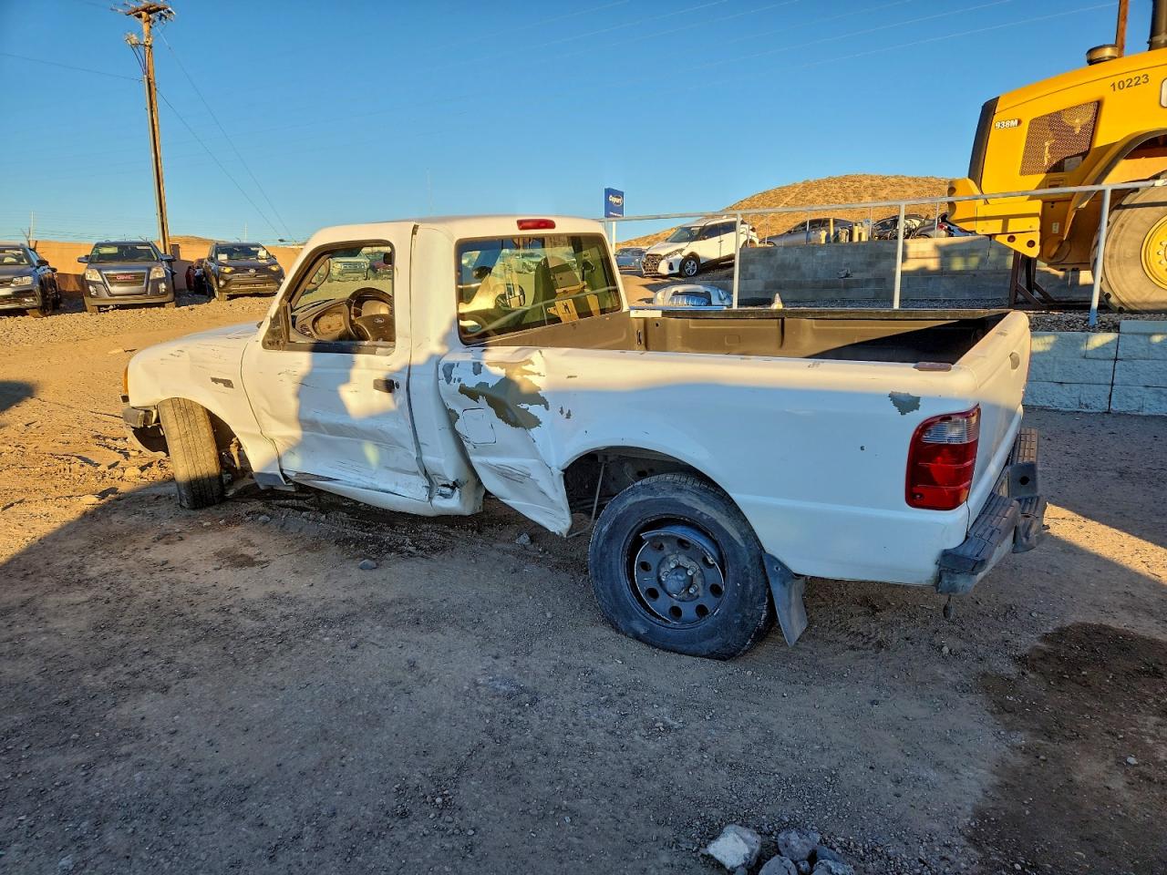 2003 Ford Ranger White vin: 1FTYR10D53PB85014