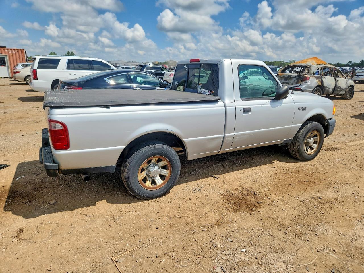 2005 Ford Ranger Silver vin: 1FTYR10D55PB07626