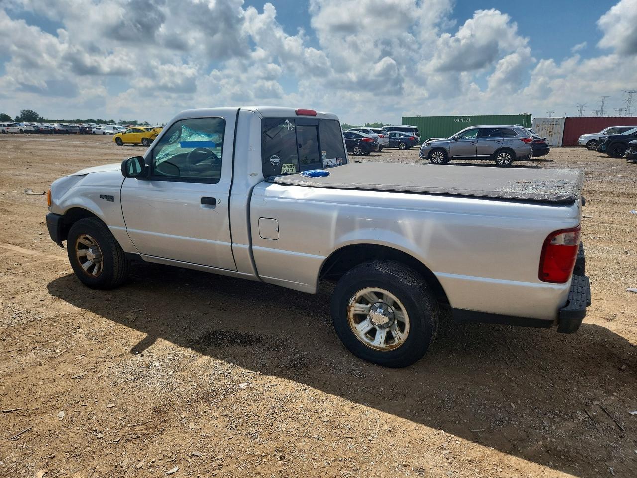 2005 Ford Ranger Silver vin: 1FTYR10D55PB07626