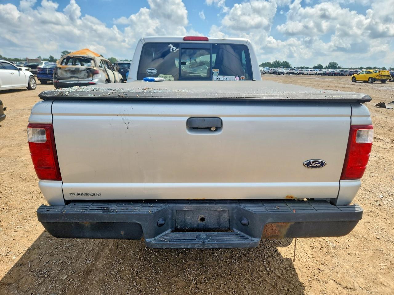 2005 Ford Ranger Silver vin: 1FTYR10D55PB07626