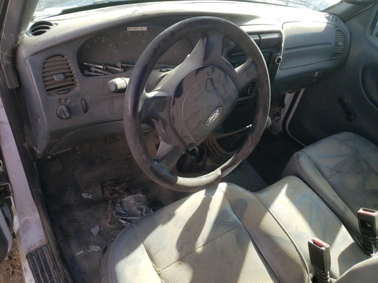 2006 Ford Ranger White vin: 1FTYR10D56PA26899