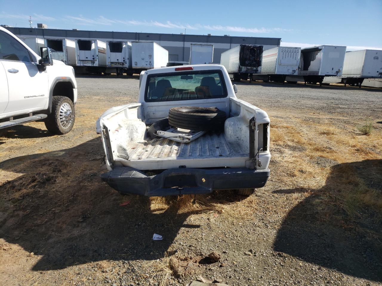 2006 Ford Ranger White vin: 1FTYR10D56PA26899