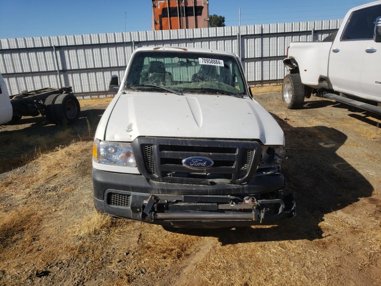 2006 Ford Ranger White vin: 1FTYR10D56PA26899