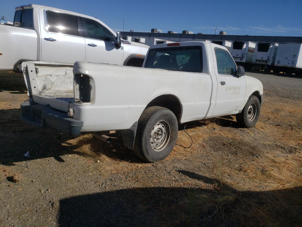 2006 Ford Ranger White vin: 1FTYR10D56PA26899