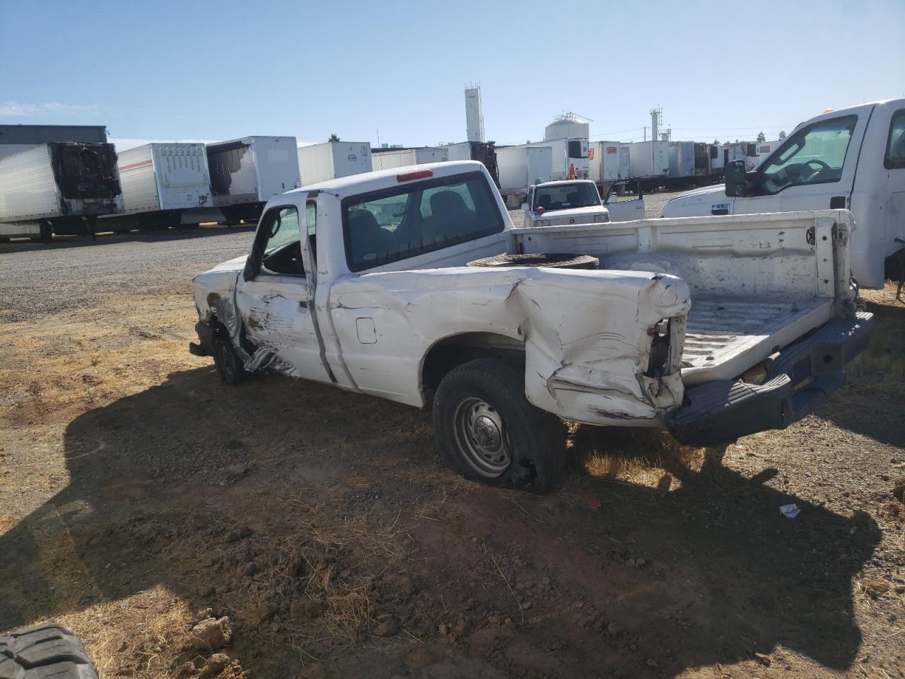 2006 Ford Ranger White vin: 1FTYR10D56PA26899