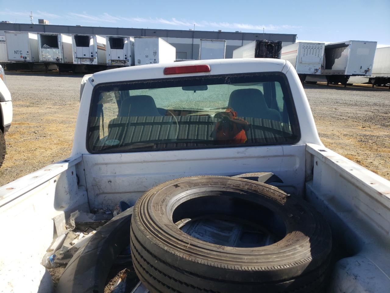 2006 Ford Ranger White vin: 1FTYR10D56PA26899