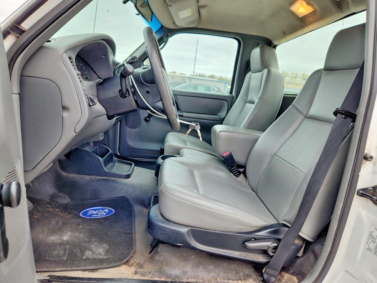 2006 Ford Ranger White vin: 1FTYR10D56PA56386
