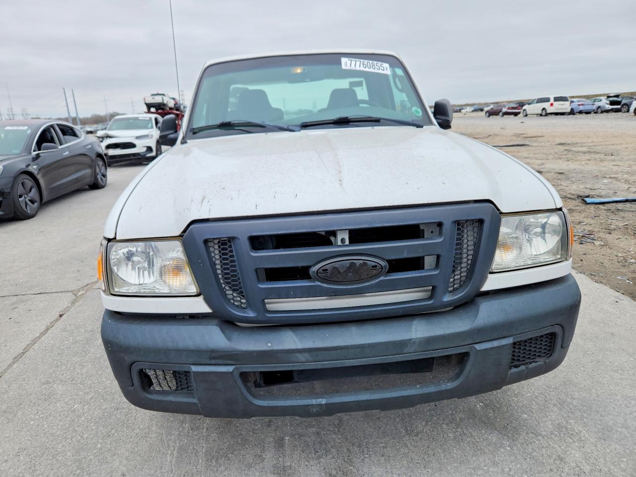 2006 Ford Ranger White vin: 1FTYR10D56PA56386