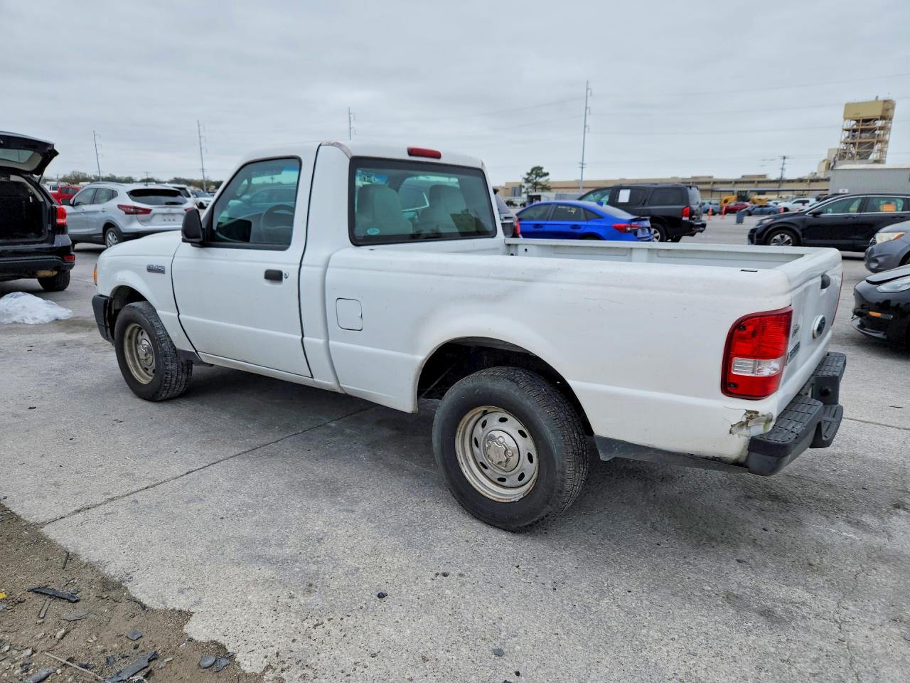 2006 Ford Ranger White vin: 1FTYR10D56PA56386