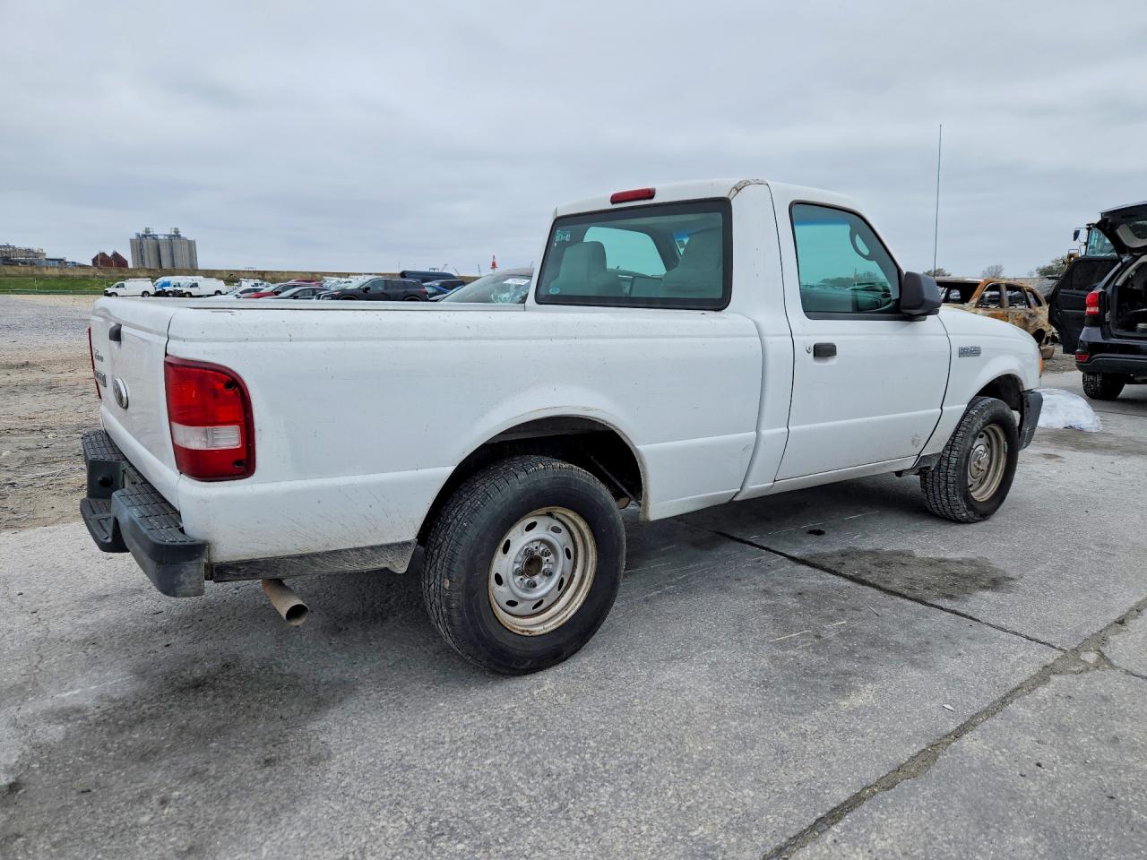 2006 Ford Ranger White vin: 1FTYR10D56PA56386