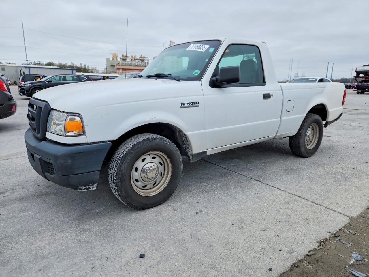 2006 Ford Ranger White vin: 1FTYR10D56PA56386