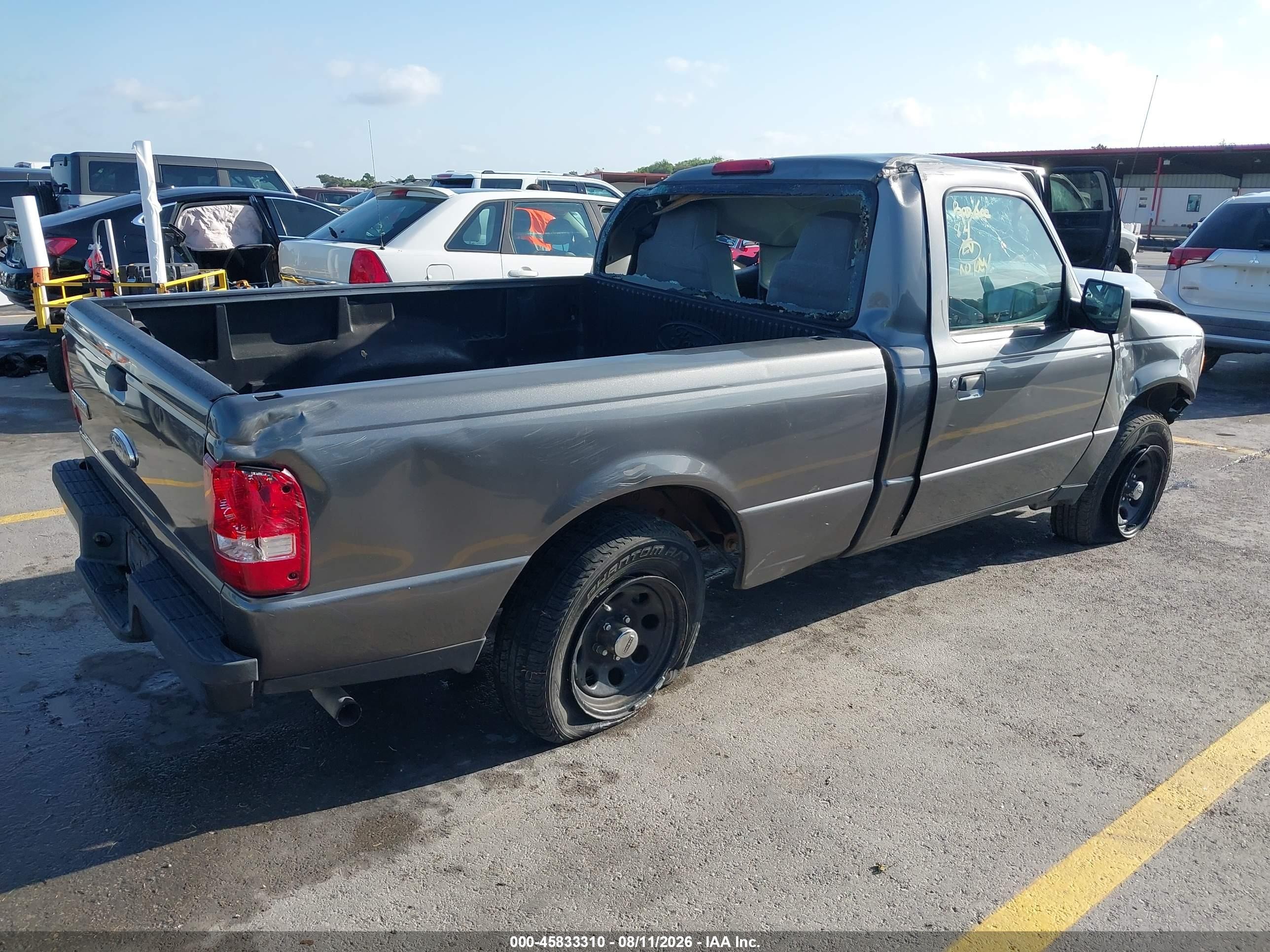 2007 Ford Ranger Stx/xl/xlt Серый vin: 1FTYR10D57PA11823