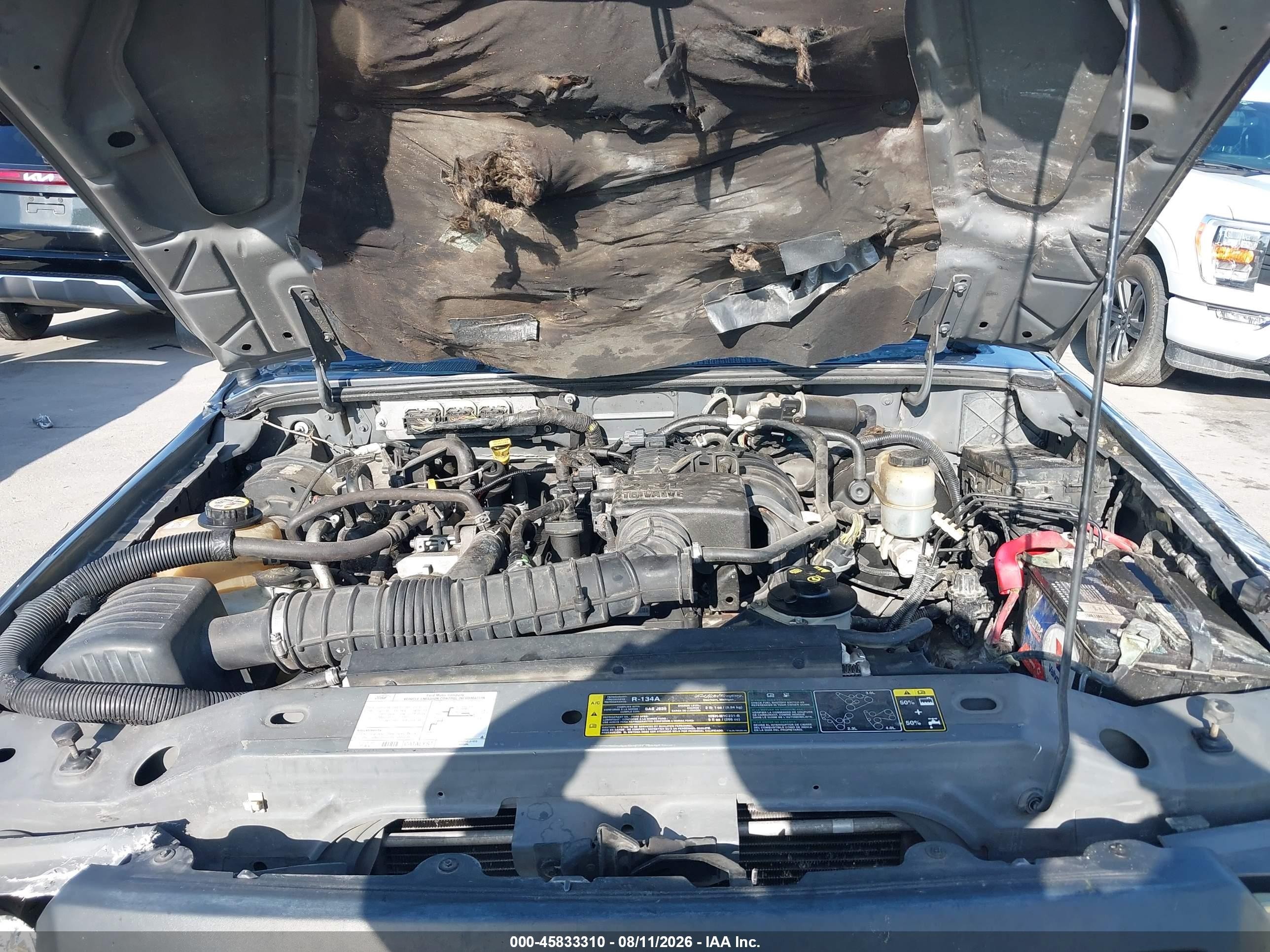 2007 Ford Ranger Stx/xl/xlt Серый vin: 1FTYR10D57PA11823