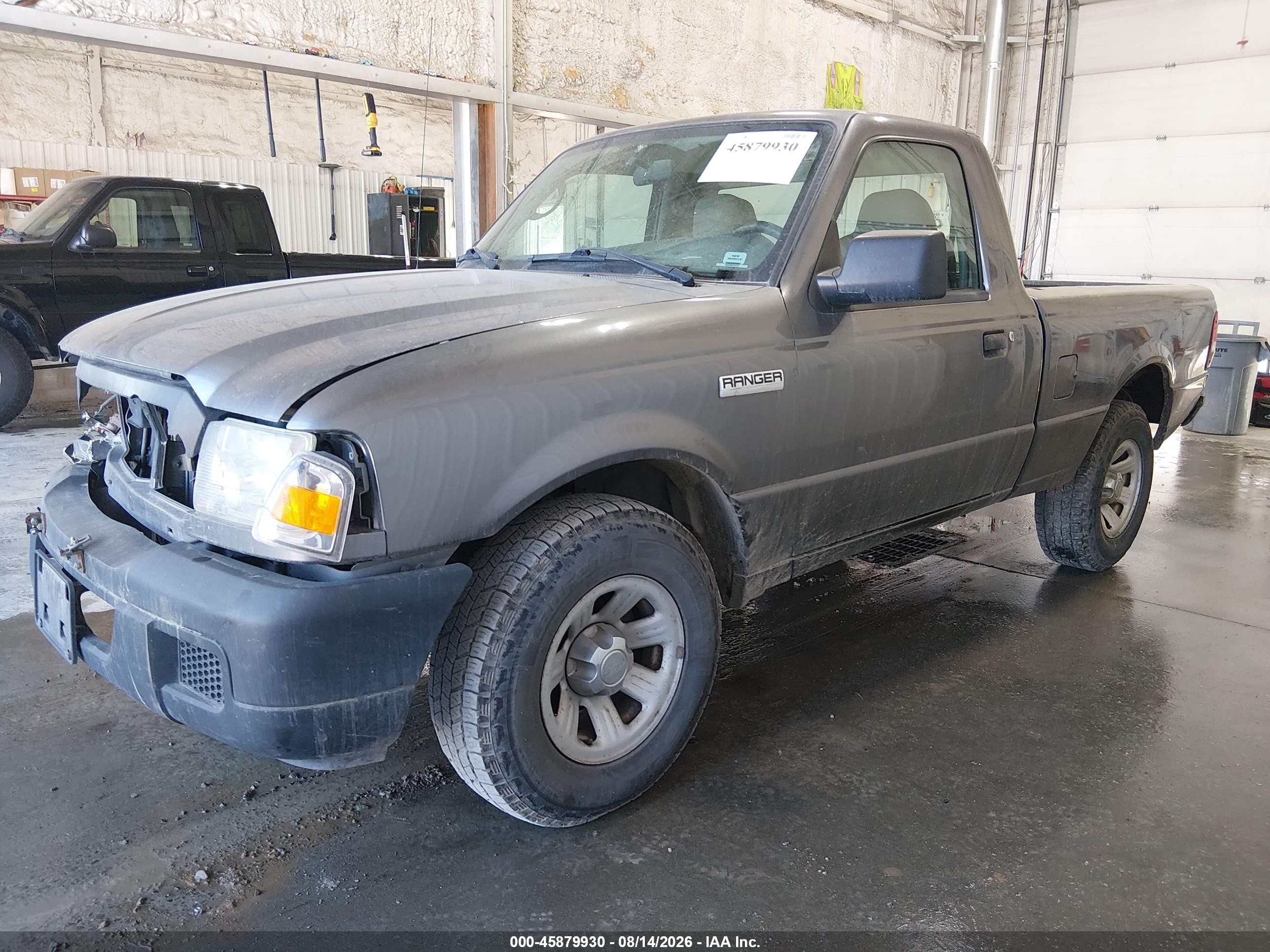 2007 Ford Ranger Stx/xl/xlt Gray vin: 1FTYR10D57PA88420