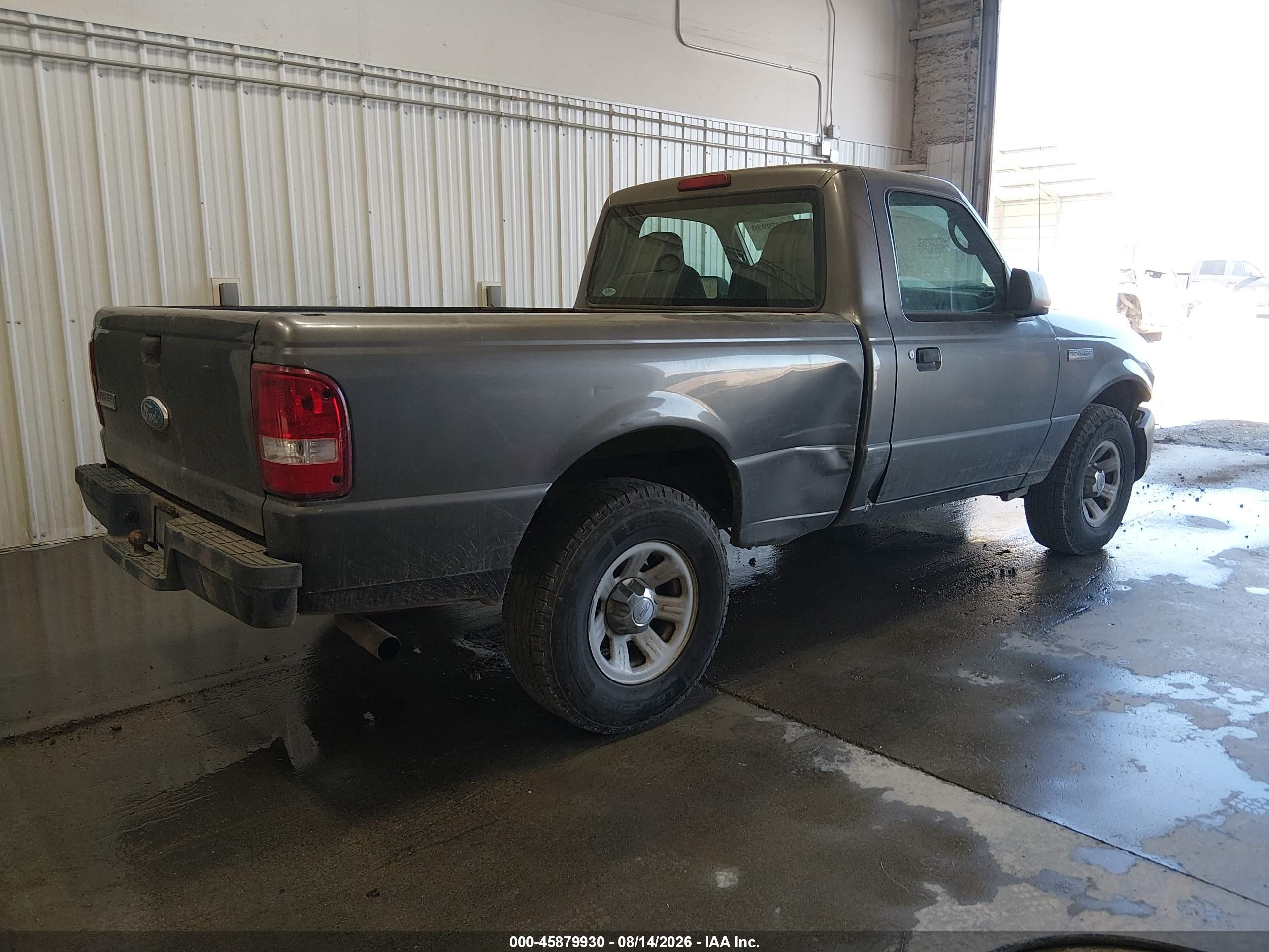 2007 Ford Ranger Stx/xl/xlt Gray vin: 1FTYR10D57PA88420