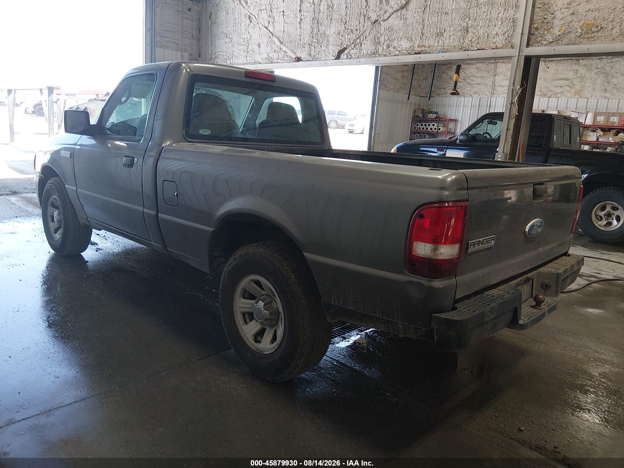2007 Ford Ranger Stx/xl/xlt Gray vin: 1FTYR10D57PA88420
