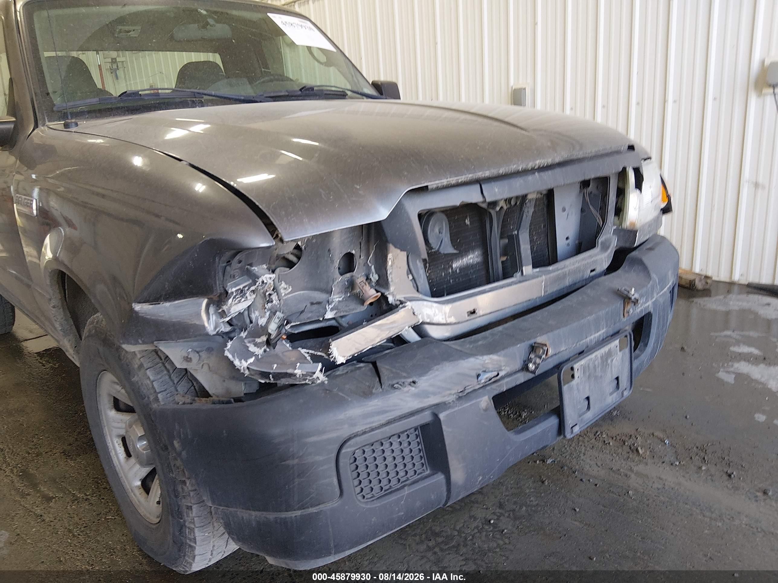 2007 Ford Ranger Stx/xl/xlt Gray vin: 1FTYR10D57PA88420