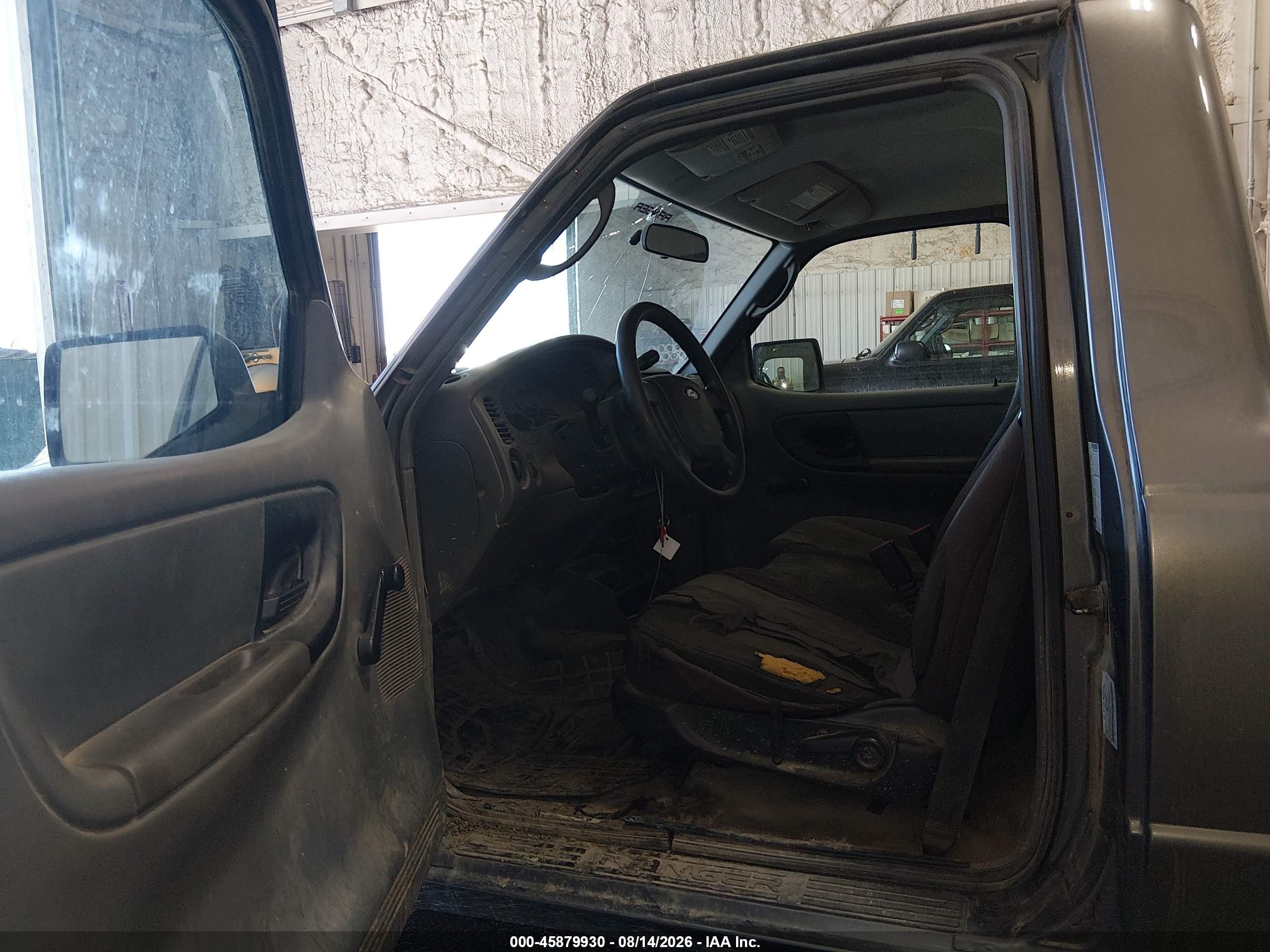 2007 Ford Ranger Stx/xl/xlt Gray vin: 1FTYR10D57PA88420
