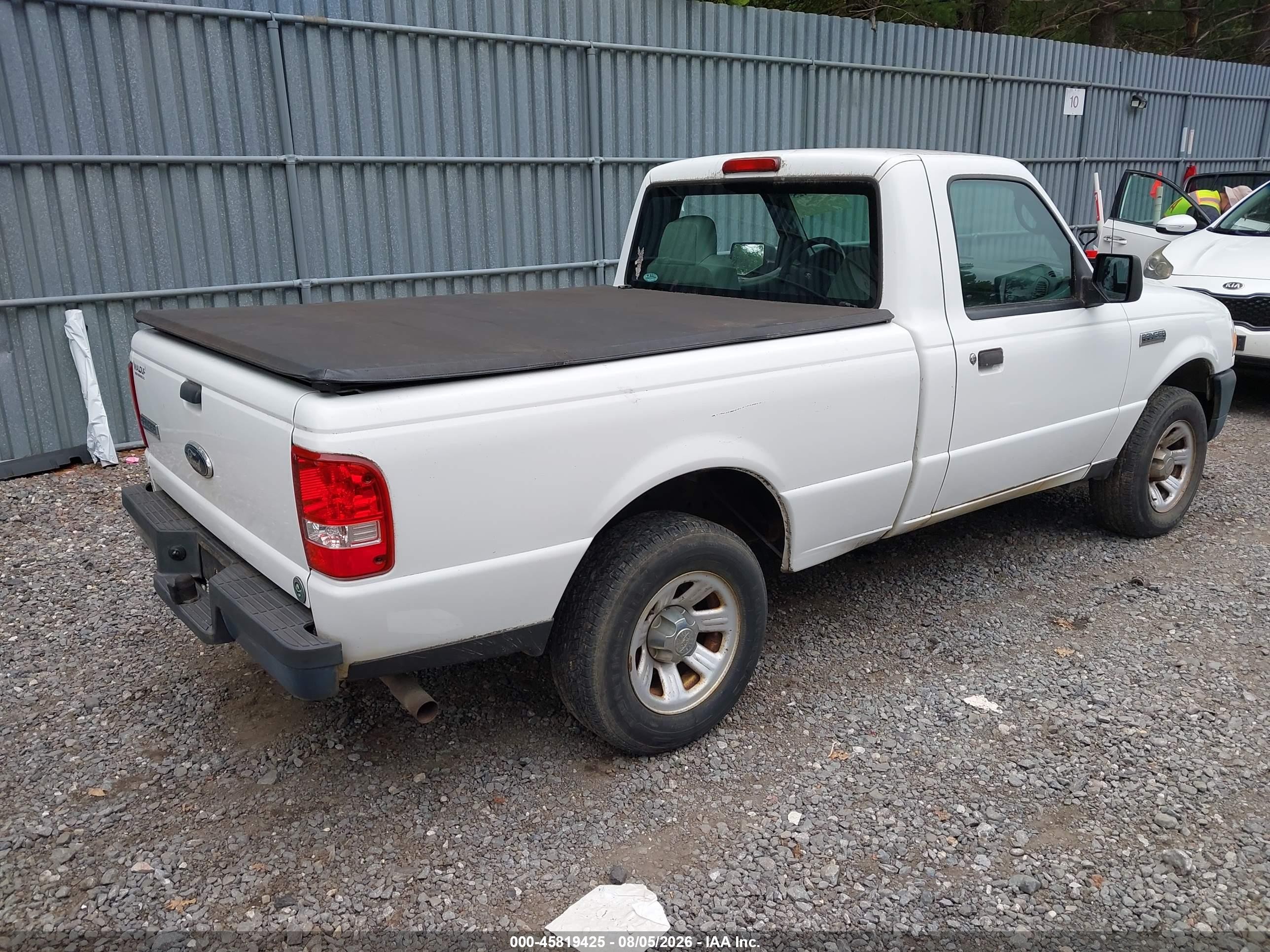 2007 Ford Ranger Stx/xl/xlt Белый vin: 1FTYR10D57PA95187