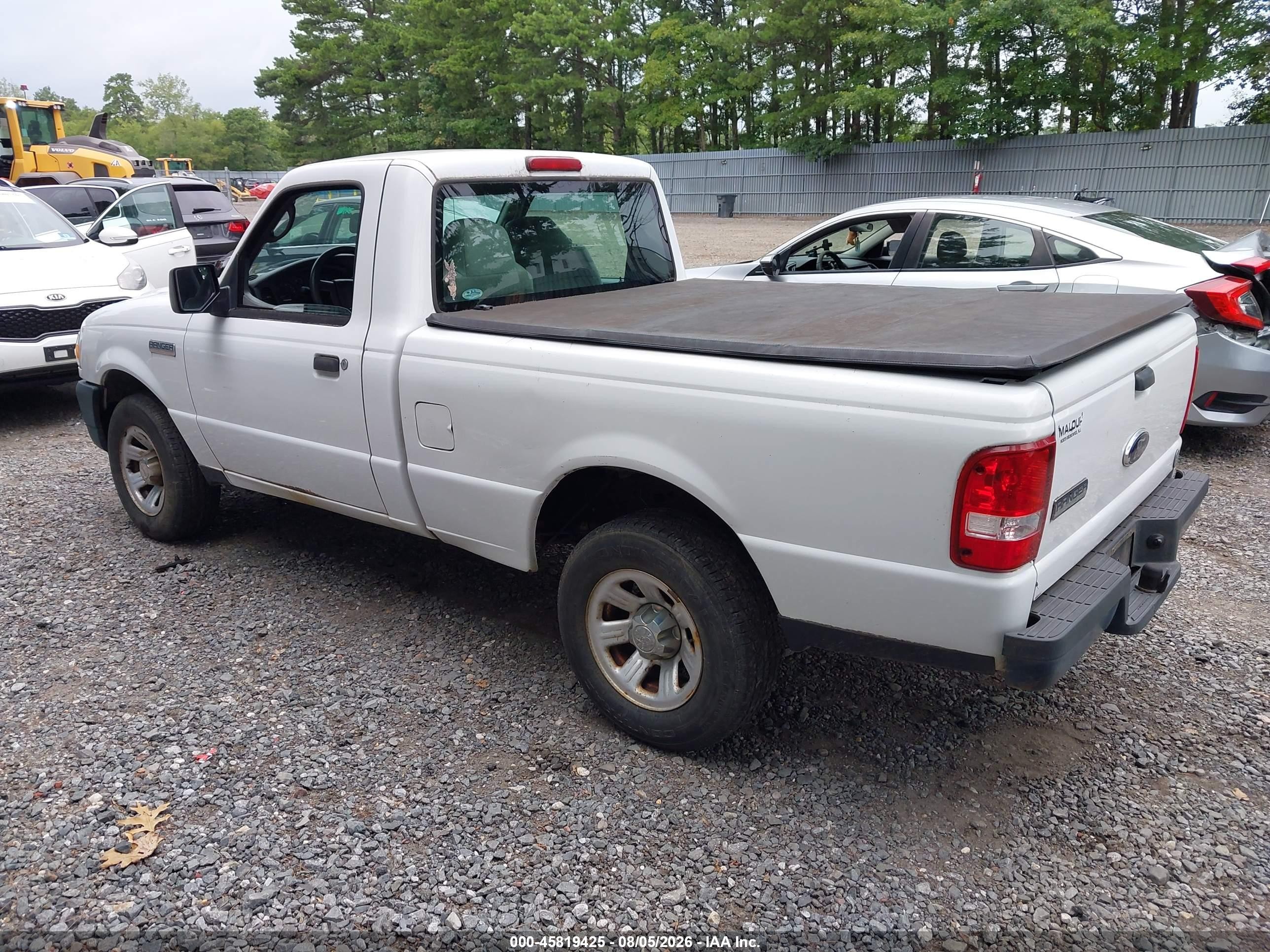 2007 Ford Ranger Stx/xl/xlt Белый vin: 1FTYR10D57PA95187
