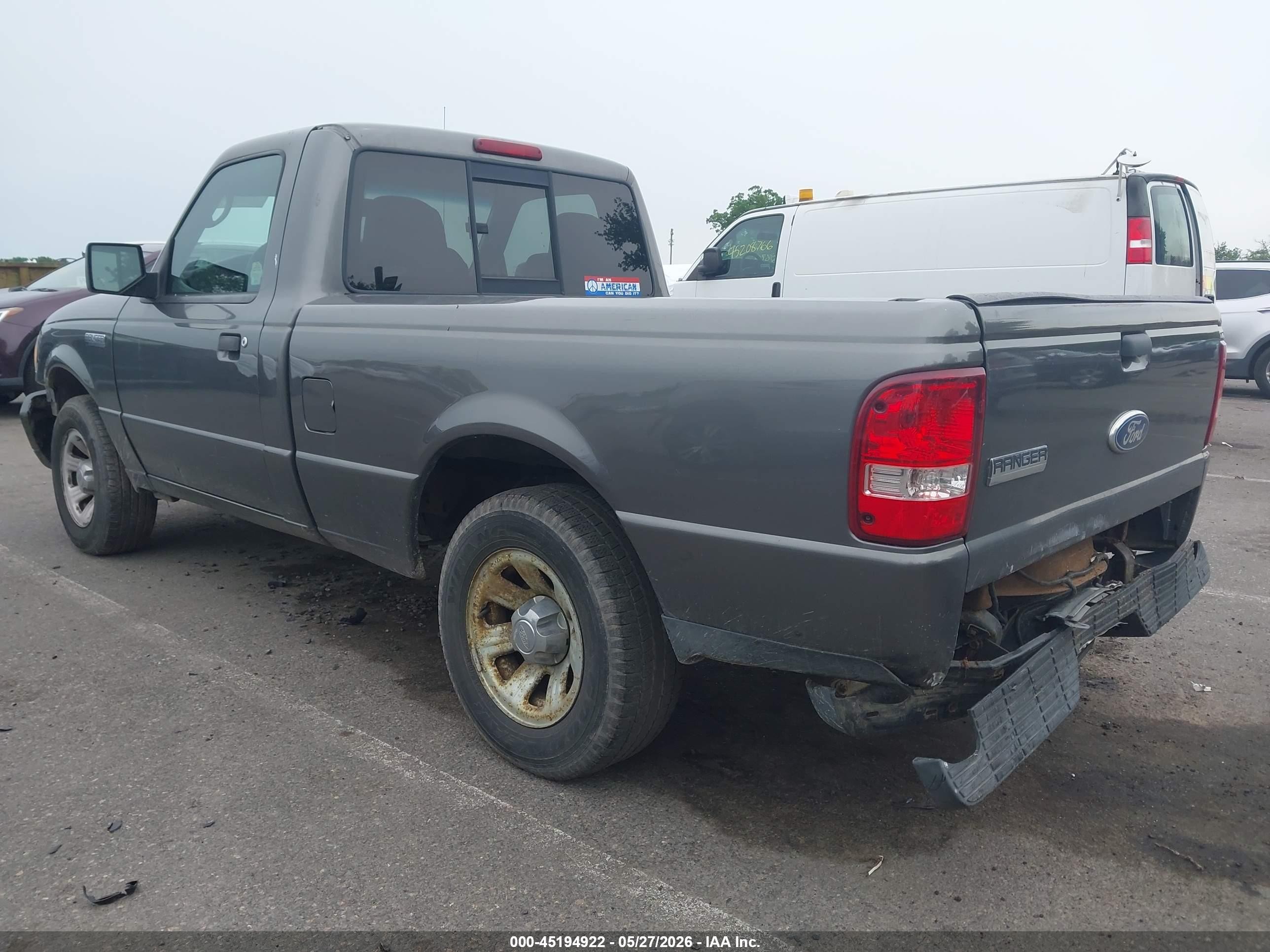 2008 Ford Ranger Xl/xlt Серый vin: 1FTYR10D58PA36819