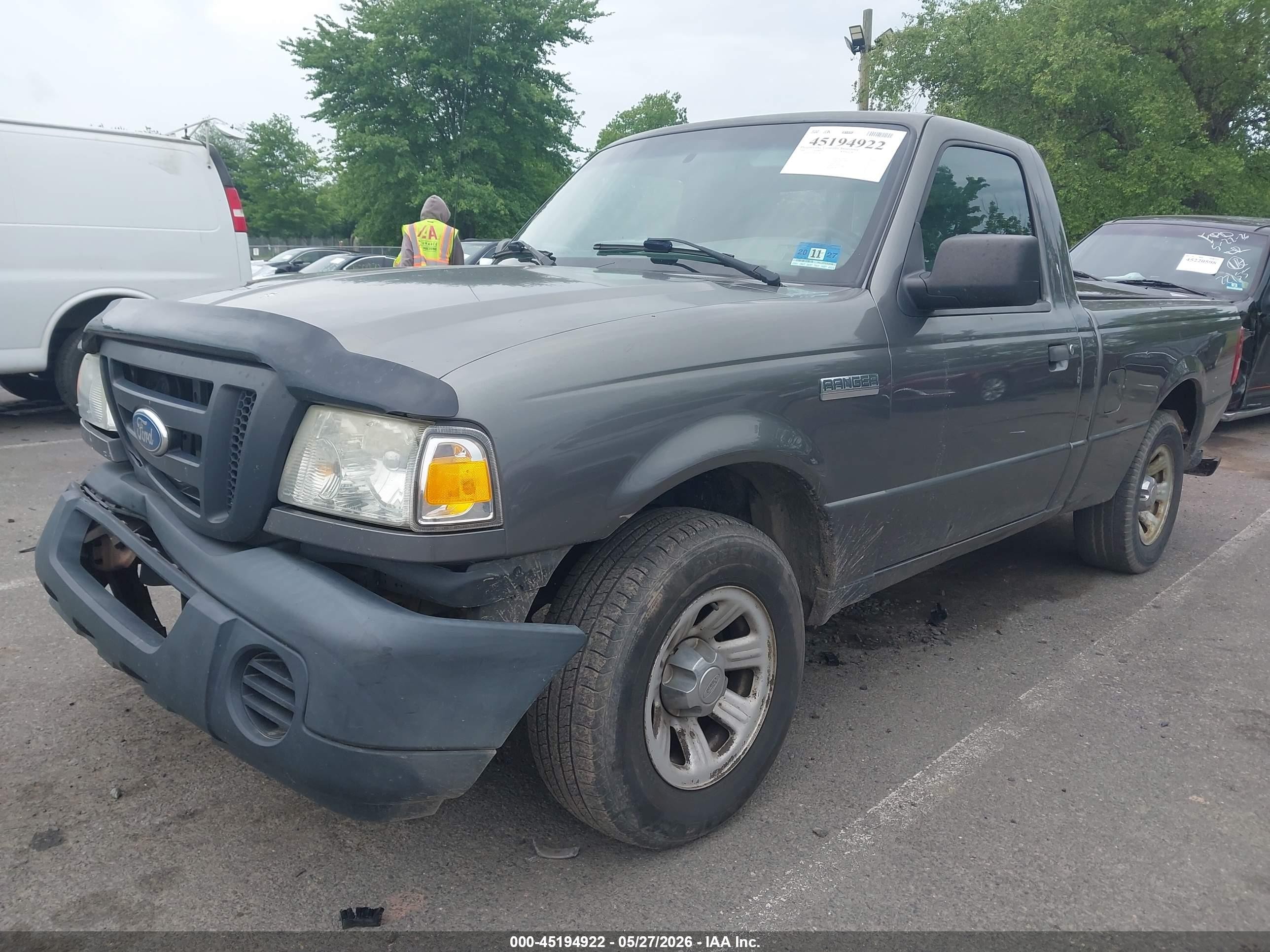 2008 Ford Ranger Xl/xlt Серый vin: 1FTYR10D58PA36819