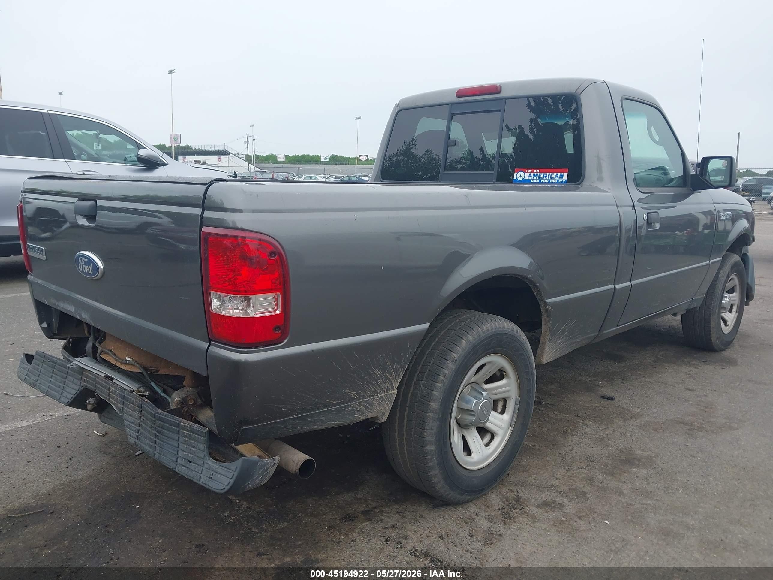 2008 Ford Ranger Xl/xlt Серый vin: 1FTYR10D58PA36819