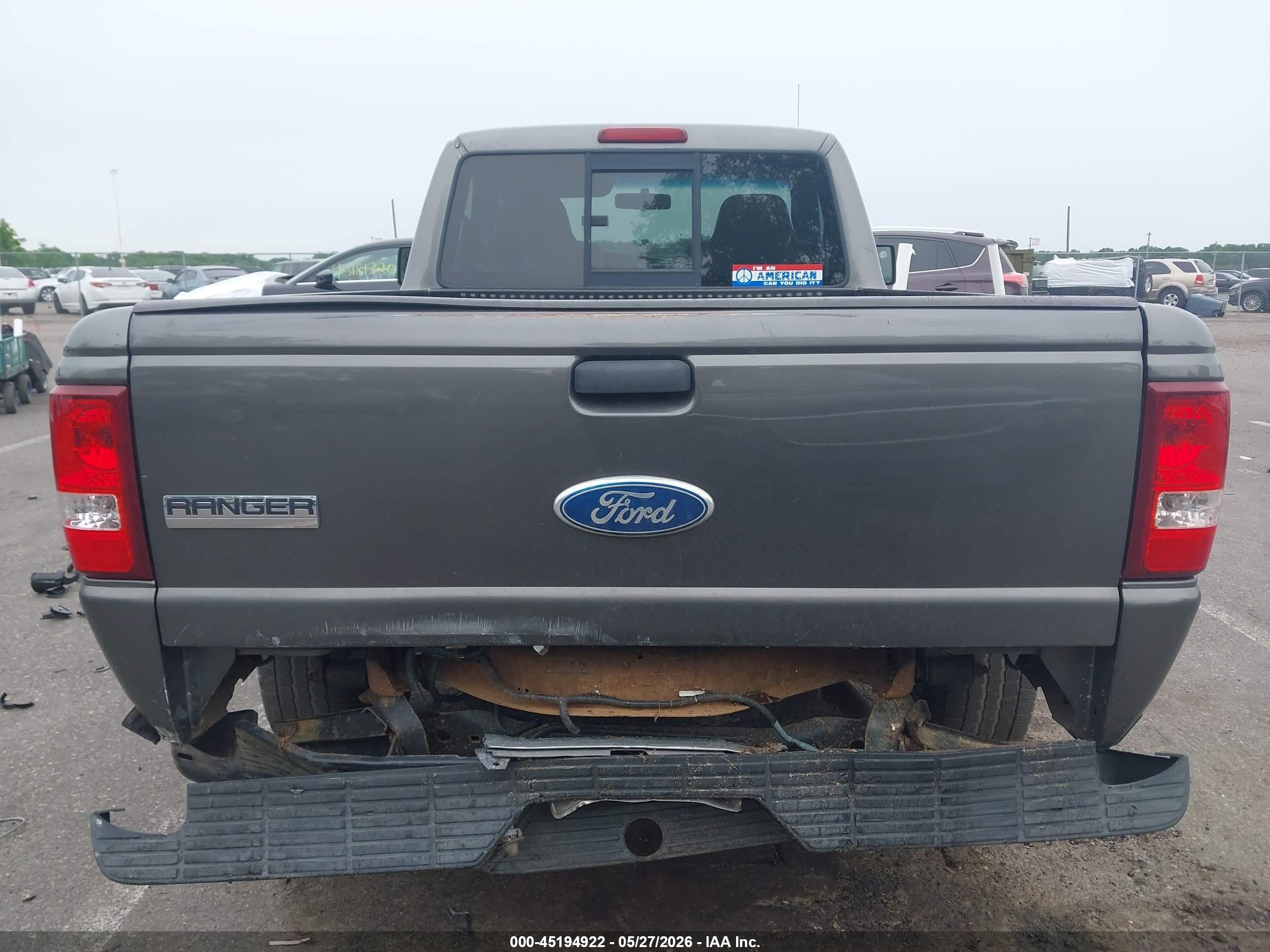 2008 Ford Ranger Xl/xlt Серый vin: 1FTYR10D58PA36819