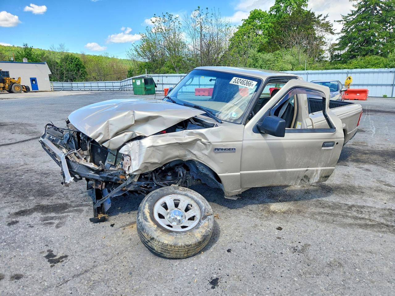 2008 Ford Ranger Золотой vin: 1FTYR10D58PA37758