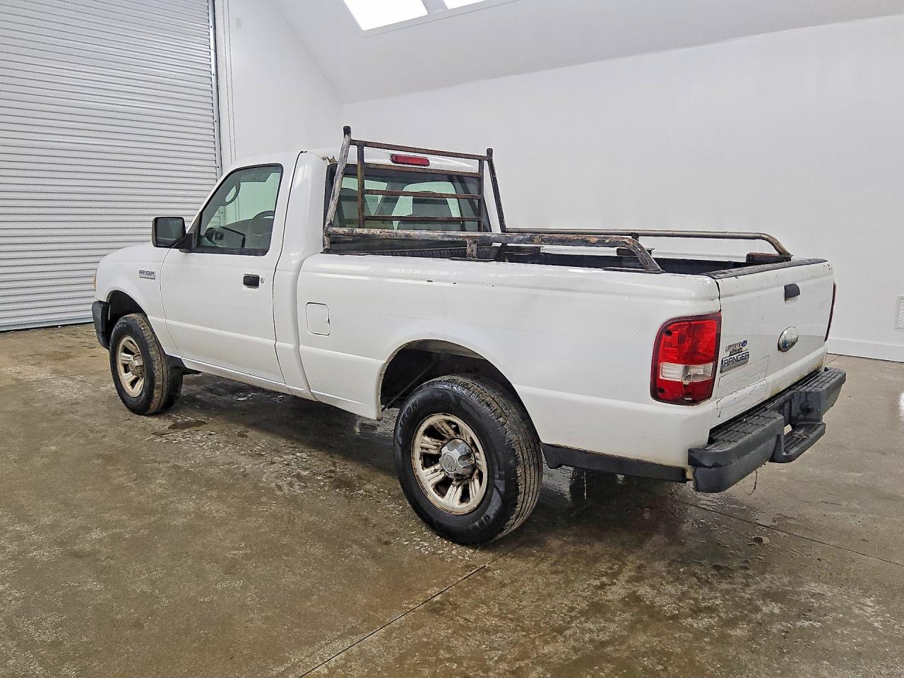 2008 Ford Ranger White vin: 1FTYR10D58PA50056