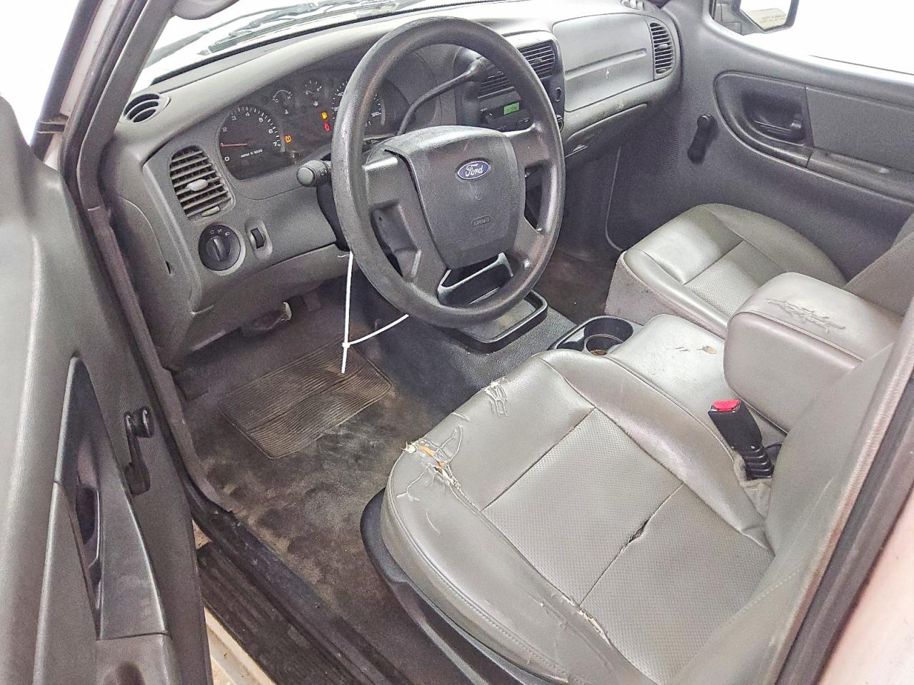 2008 Ford Ranger White vin: 1FTYR10D58PA50056