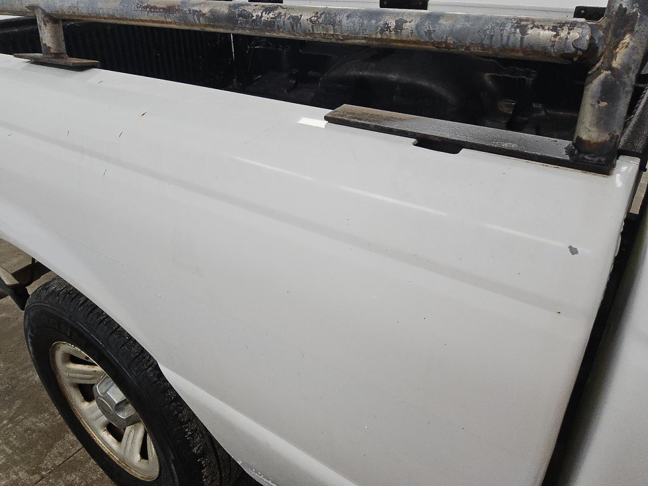 2008 Ford Ranger White vin: 1FTYR10D58PA50056 Damage: Right Qtr Panel, Multiple Scratches Heavy, 2