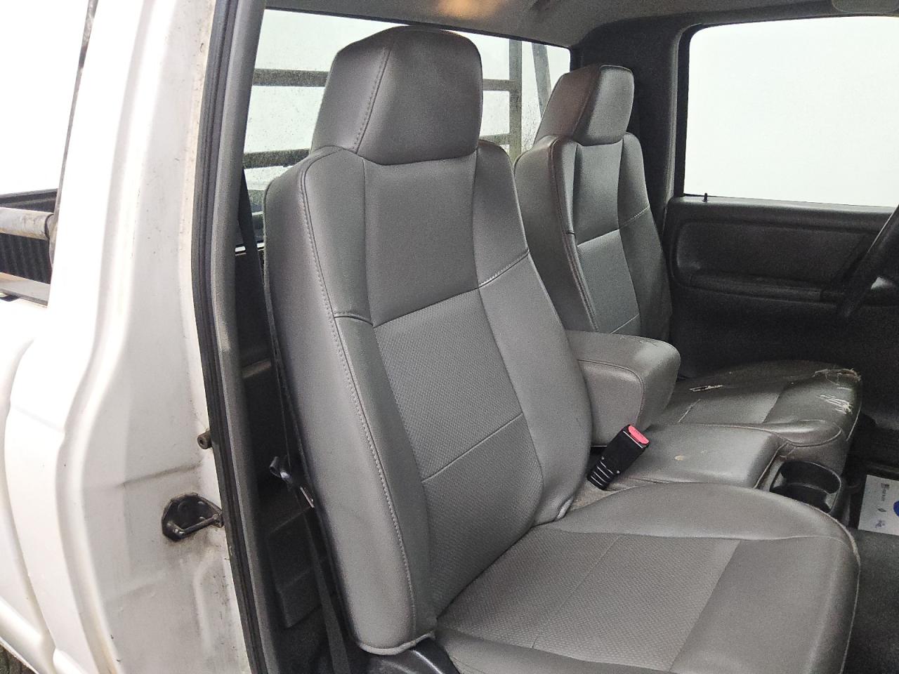 2008 Ford Ranger White vin: 1FTYR10D58PA50056 Damage: Left Rear Seat Cushion, Torn, 6 To 7 Inches