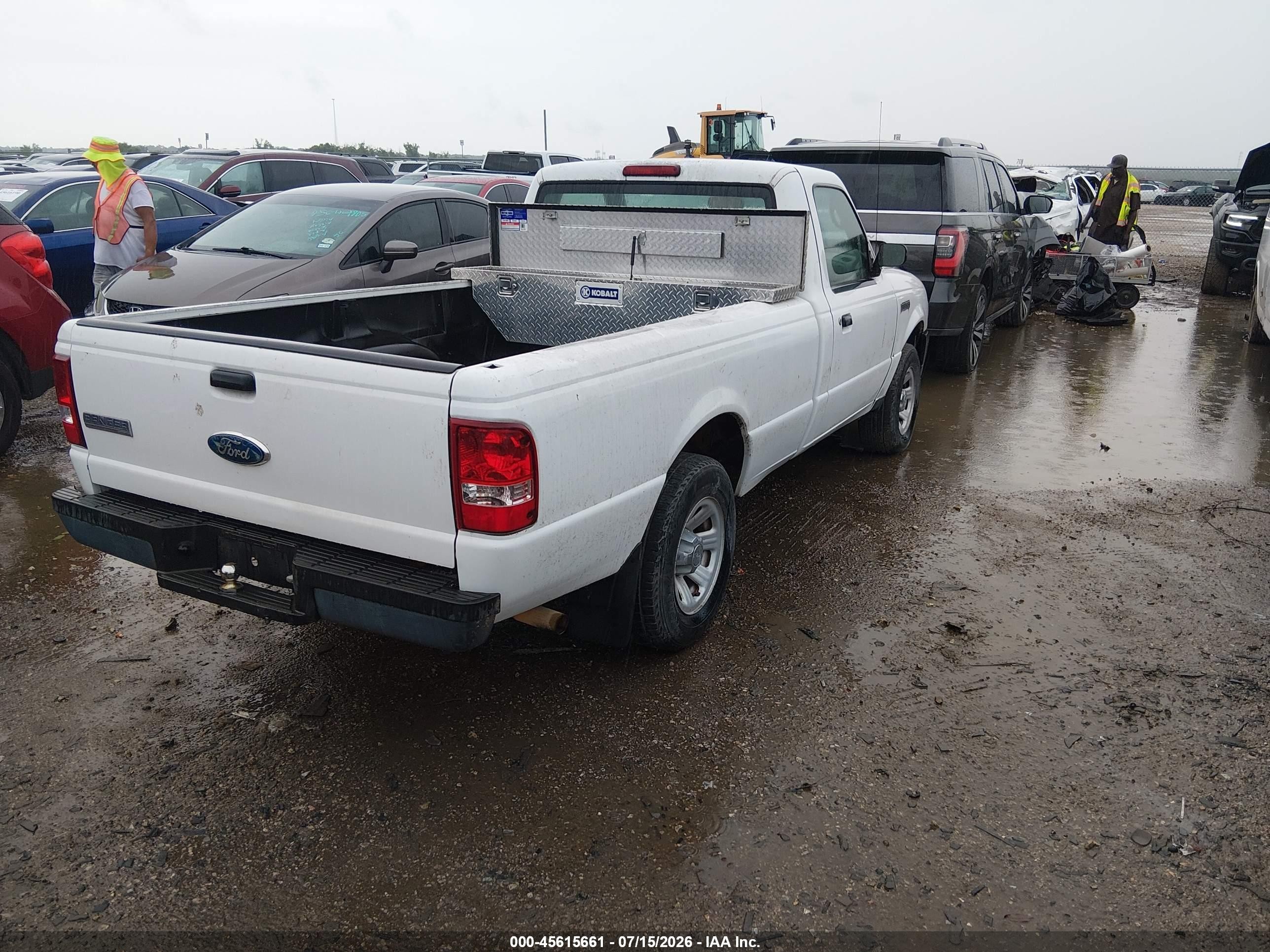 2008 Ford Ranger Xl/xlt White vin: 1FTYR10D58PA50171