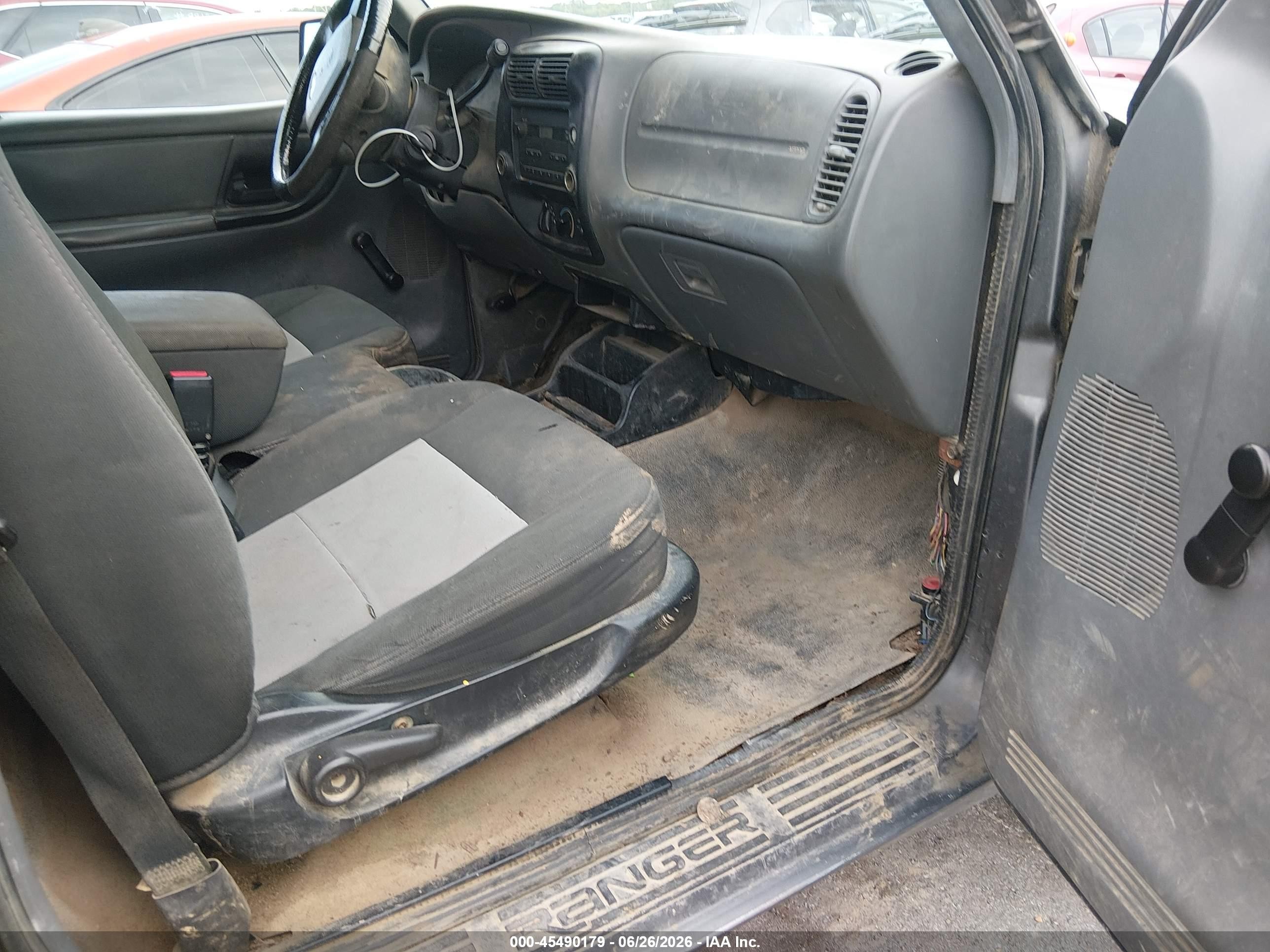 2008 Ford Ranger Xl/xlt Gray vin: 1FTYR10D58PA57749