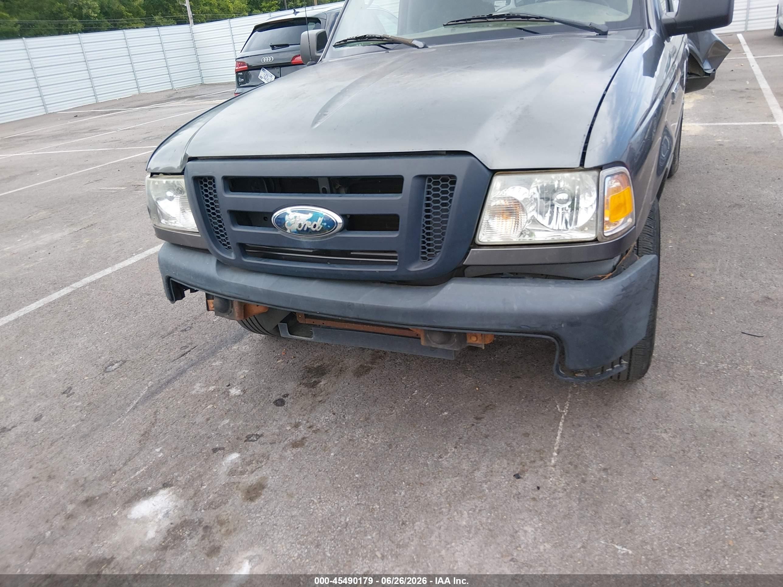 2008 Ford Ranger Xl/xlt Gray vin: 1FTYR10D58PA57749