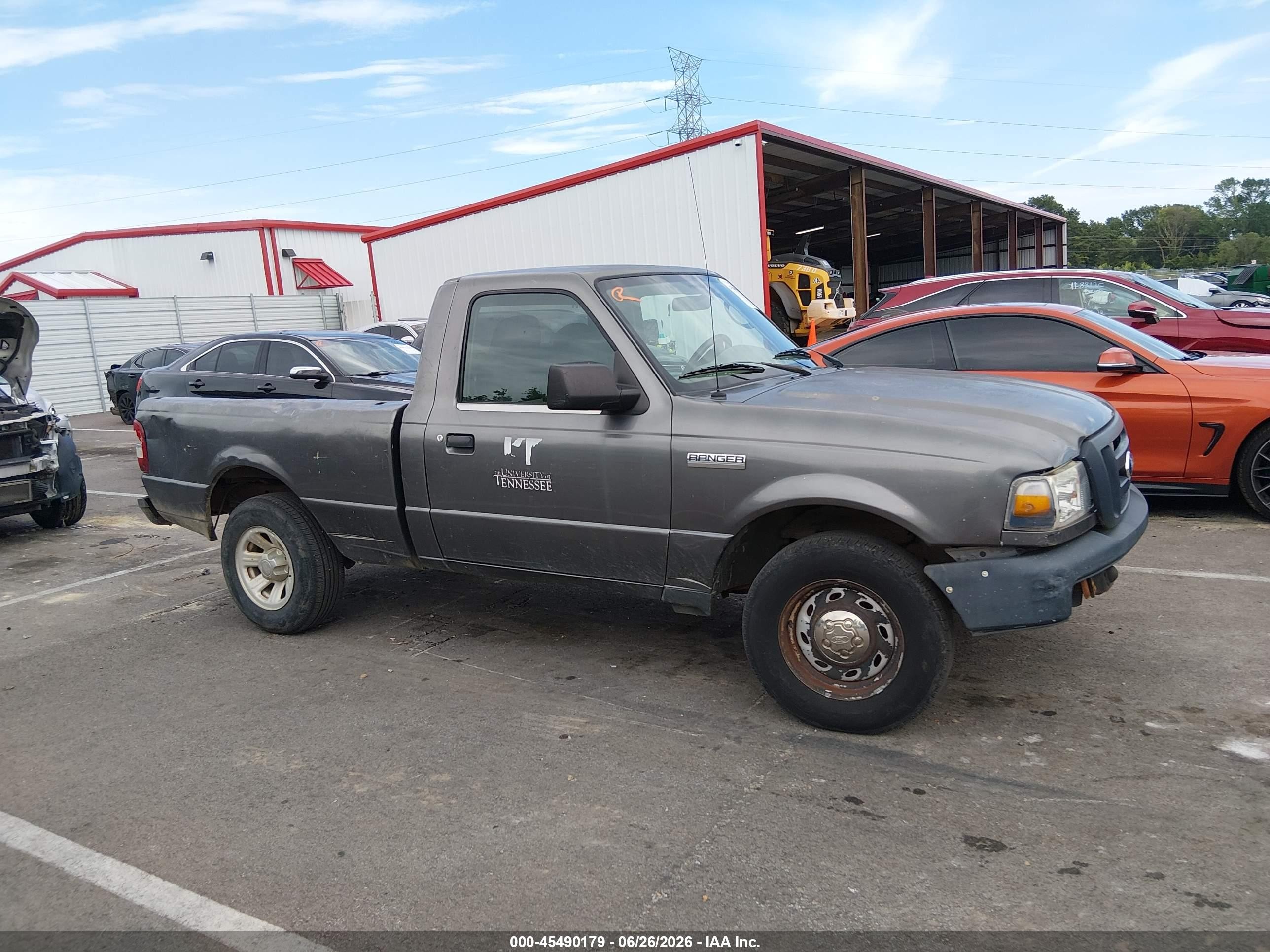 2008 Ford Ranger Xl/xlt Gray vin: 1FTYR10D58PA57749