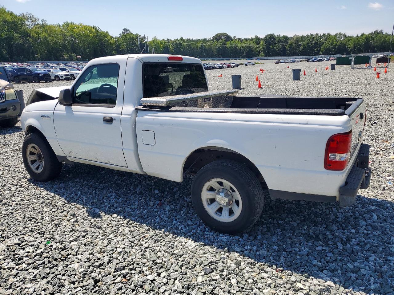 2008 Ford Ranger White vin: 1FTYR10D58PA95403