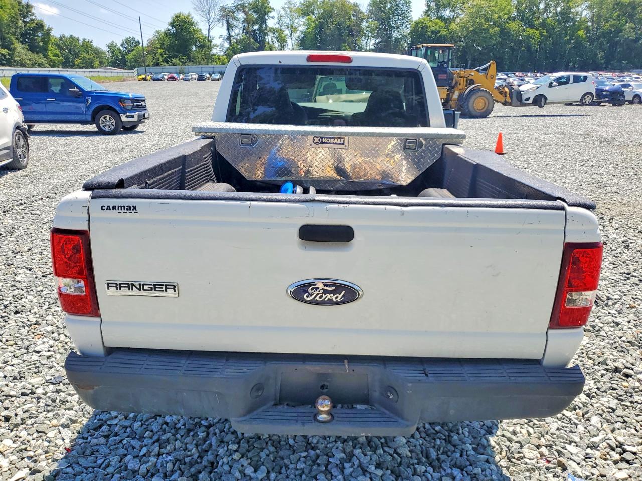 2008 Ford Ranger White vin: 1FTYR10D58PA95403